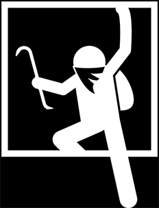 Trespasser Game Logo Man Climbing In Window